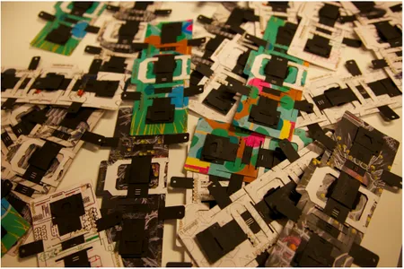 Foldscopes assembled.