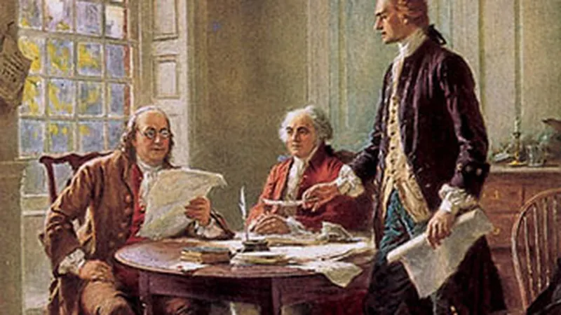 Benjamin Franklin Joins the Revolution, History