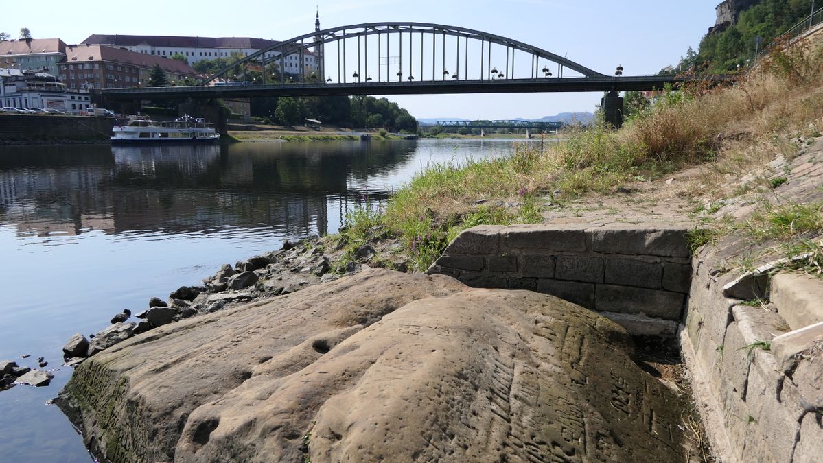 ‘Hunger Stones' Resurface in Europe, Bringing Centuries-Old Warnings Back Into View as Rivers Hit Historic Lows