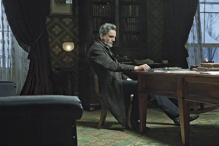 A still from Lincoln, directed by Steven Spielberg.