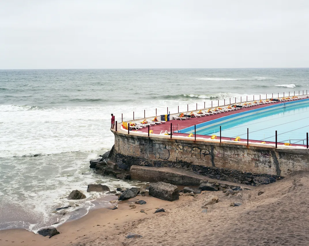 A lifeguard in Praia Grande