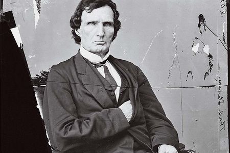 A portrait of the congressman by the famous photographer Mathew Brady, c. 1860.