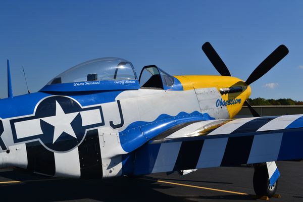 P-51 Mustang "Obsession" at Asheboro Airshow thumbnail
