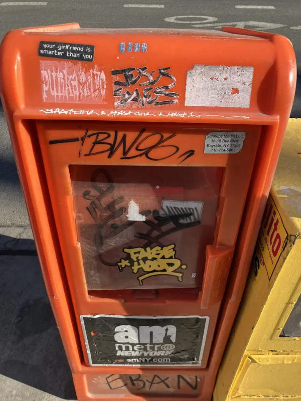 New York City Newspaper Box.  Apple iPhone SE (3rd generation) thumbnail