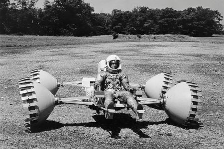 A rover developed by Grumman Aircraft Engineering Corporation and considered for use in the early 1970s, not a moon race competitor