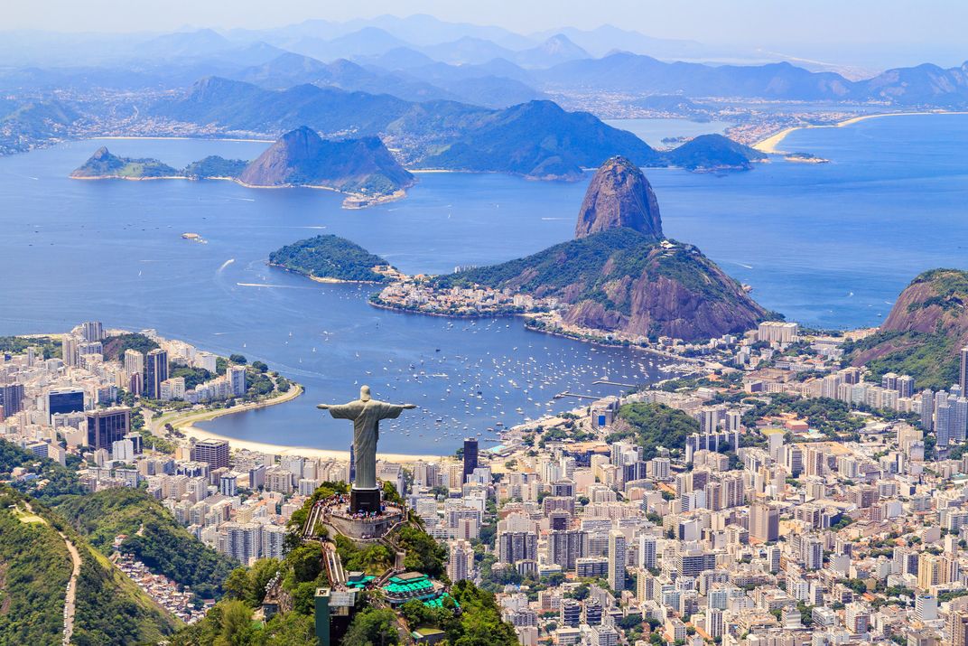 View from Corcovado Mountain, Rio de Janeiro