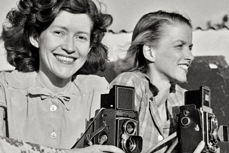 Constance Stuart Larrabee (left) and friend photographing among Ndebele women, near Pretoria, South Africa, 1936. 

All photos used in this story are courtesy Eliot Elisofon Photographic Archives, National Museum of African Art, Smithsonian Institution.