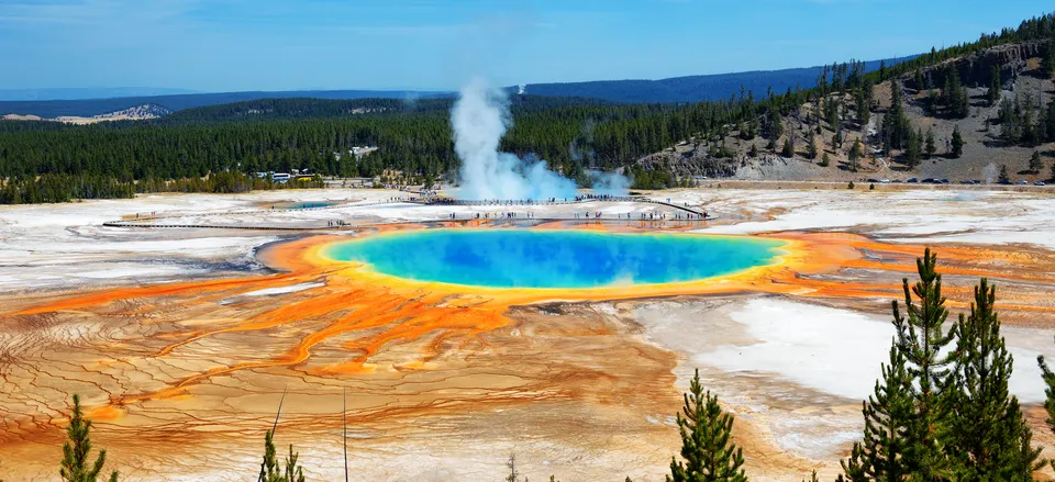  Grand Prismatic Springs, Yellowstone 