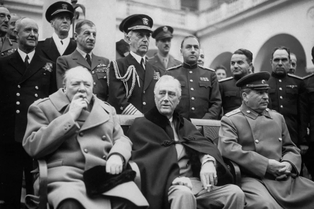 Leahy at Yalta conference