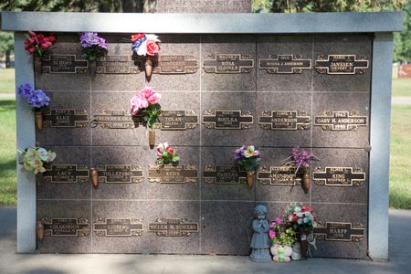 Cremation vaults in Minneapolis, Minnesota.