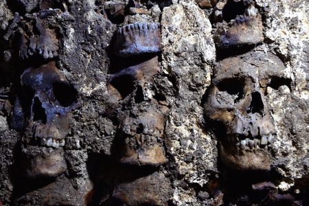 The bones likely belong to people sacrificed during the reign of Ahuízotl, eighth king of the Aztecs.