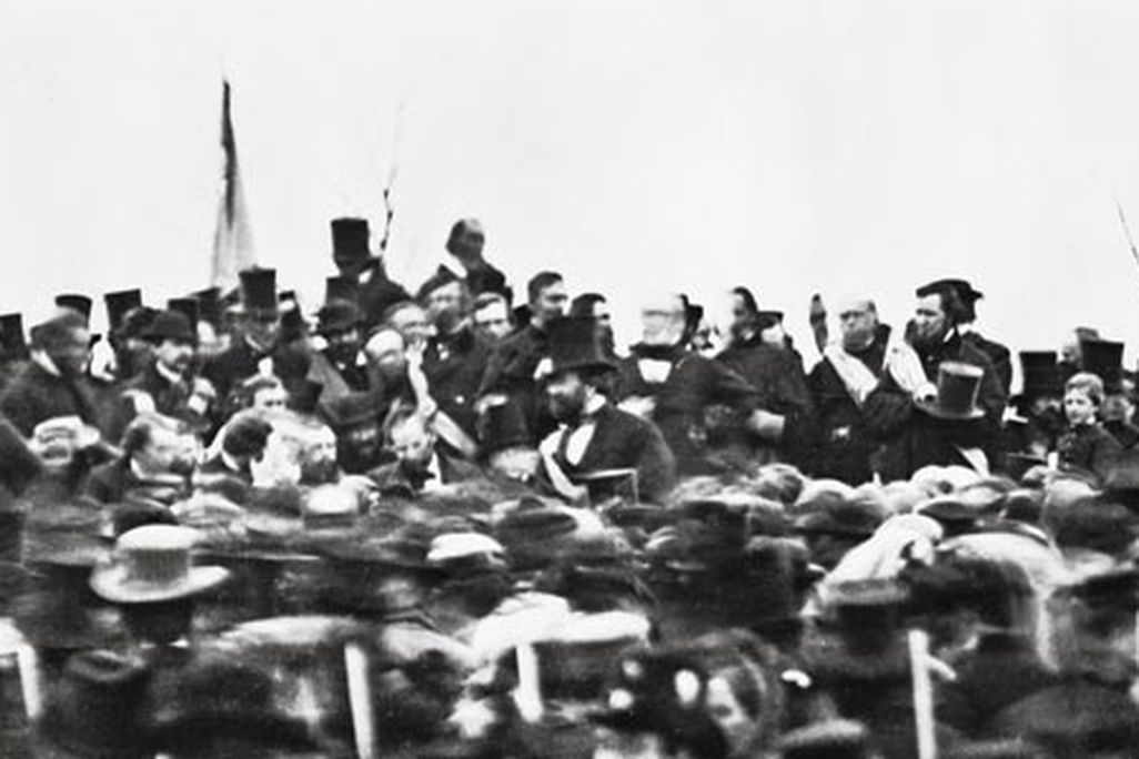 Abraham Lincoln at Gettysburg