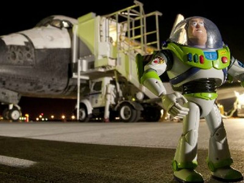 Buzz Lightyear: To Infinity, And the Air and Space Museum | At the