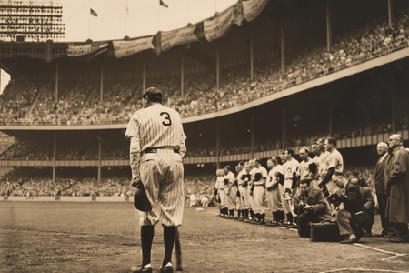 Babe Ruth by Nat Fein, 1948