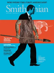 Cover of Smithsonian magazine issue from February 2013