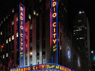 Radio City Music Hall at Rockefeller Center in New York City