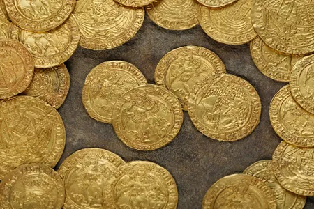 Experts at the British Museum examined the coins before returning them to the finders.