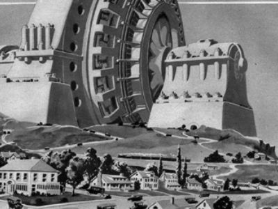 Hugo Gernsback's vision for a monument devoted to electricity (1922)