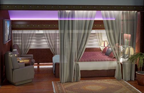 Luxury at 30,000 feet.