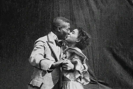 The 1898 silent film&nbsp;Something Good‑Negro Kiss&nbsp;is often described as the earliest known on-screen depiction of Black intimacy.&nbsp;