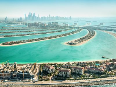 The United Arab Emirates successfully built a palm tree-shaped artificial island called Palm Jumeirah off the coast of Dubai.