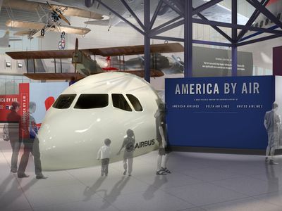 artist's drawing of America by Air gallery