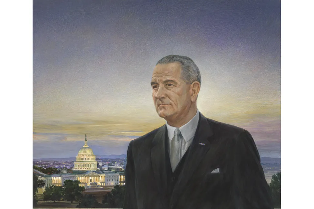 LBJ portrait