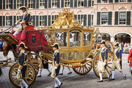 The Golden Coach, as seen during Budget Day celebrations in 2011