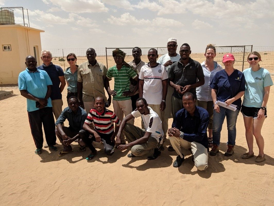 Participants in the anatomy and pathology training workshop