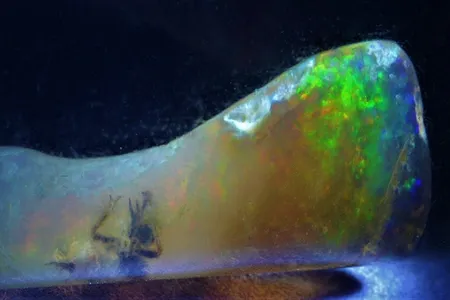Gemologist Brian Berger purchased the Indonesian opal last year