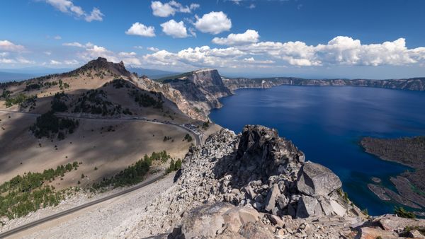 Crater Lake from the Watchman. thumbnail