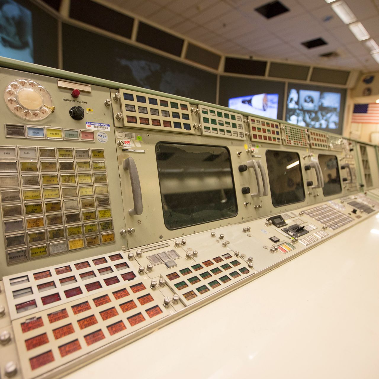 Nasa Mission Control Panel