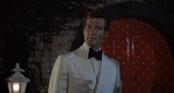 Roger Moore in The Man With the Golden Gun, 1974