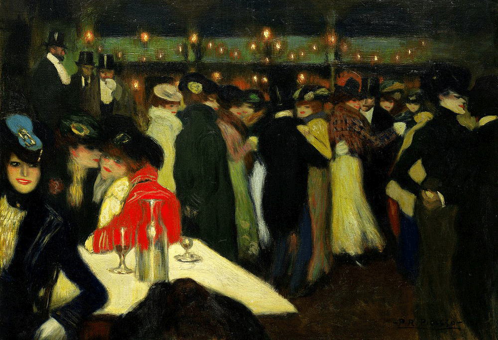 Small Dog Wearing Red Bow Found Hidden in Picasso Painting