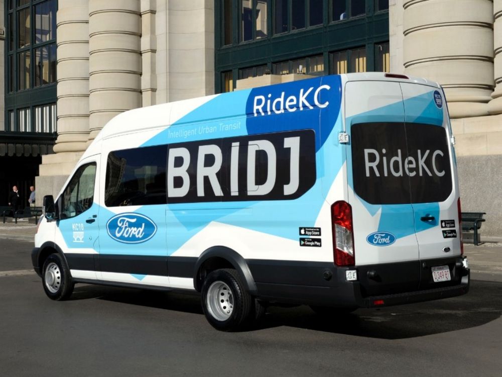 Bridj van in Kansas City