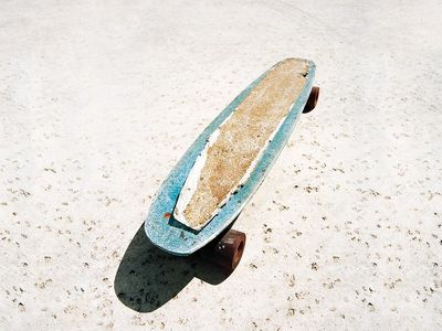 This Bahne skateboard, now part of the National Museum of American History’s collection, was given to a 9-year-old Tony Hawk by his older brother Steve in 1977. It was the first board the future legendary pro skateboarder learned how to ride.
