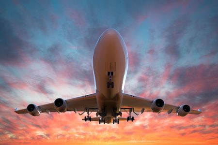 One third of an airline's operating costs go to fuel.