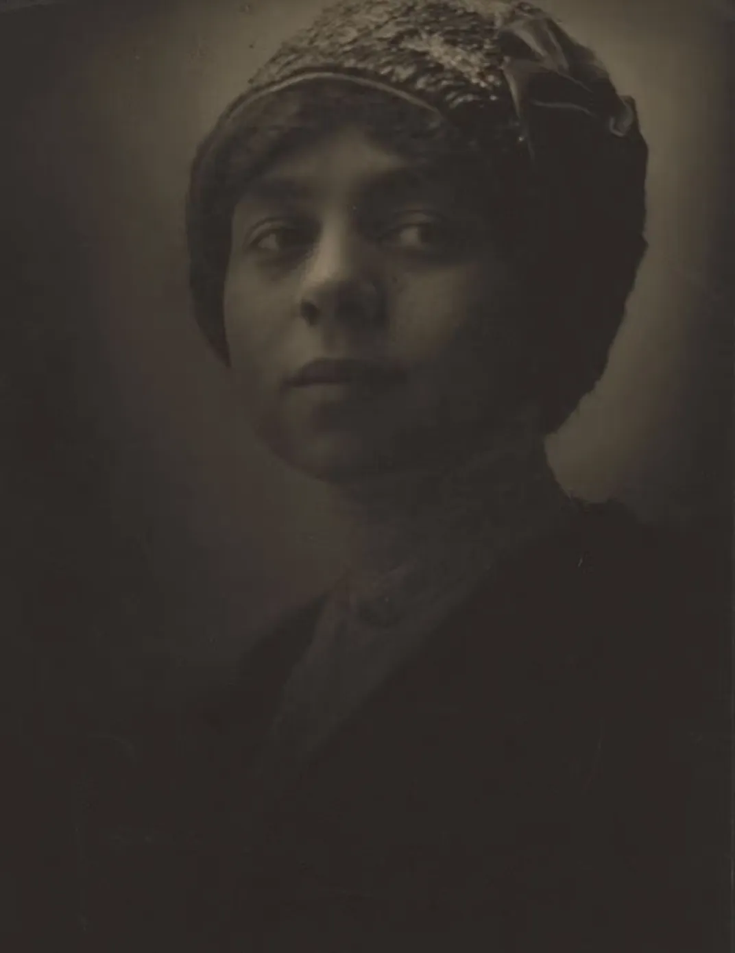 One of nine known portraits of Belle da Costa Greene taken by photographer Clarence H. White in 1911