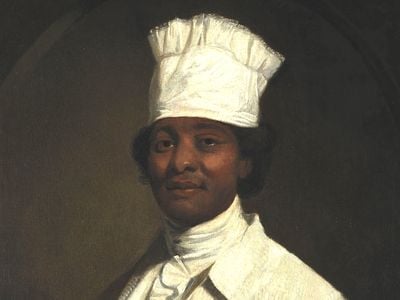 The Gilbert Stuart painting “Portrait of George Washington’s Cook” may depict Hercules, the first president’s famous chef.