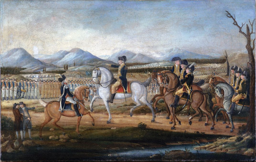 Whiskey Rebellion painting