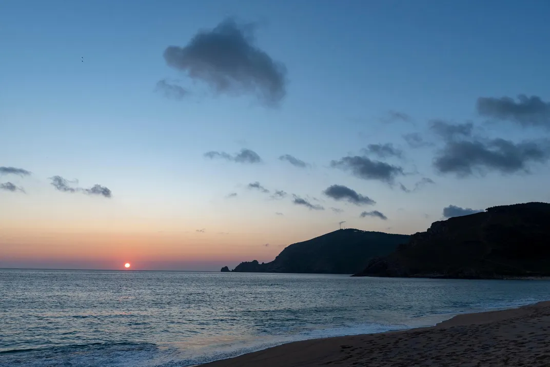 Sunset over the Atlantic, Finisterre