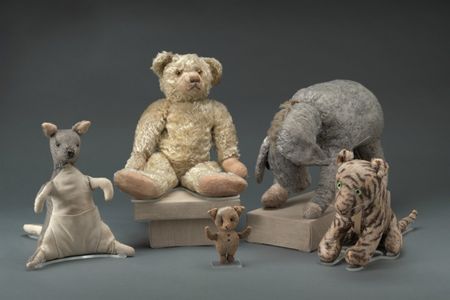 Winnie-the-Pooh dolls owned by A.A. Milne's son Christopher Robin