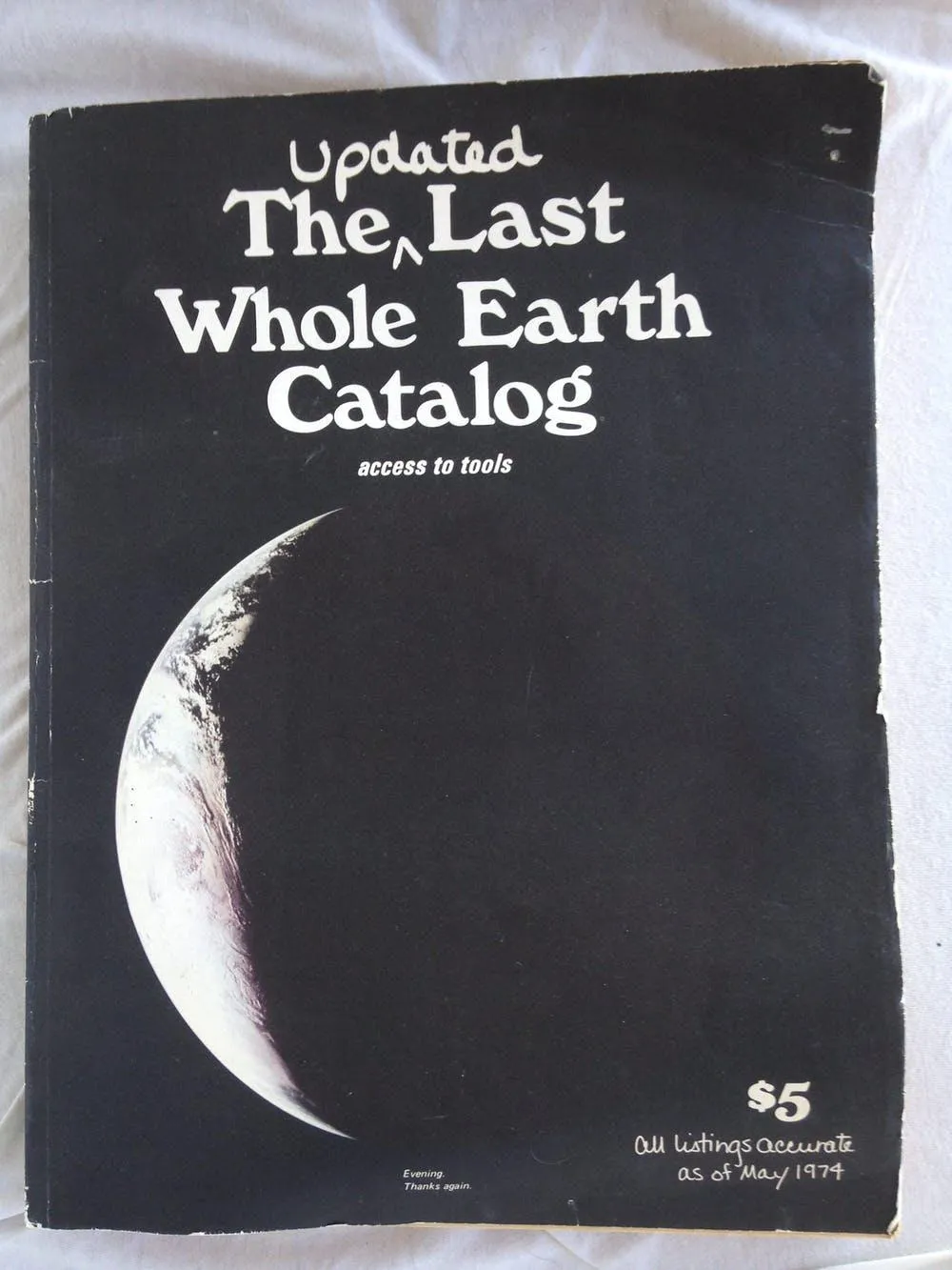 The Whole Earth Catalog