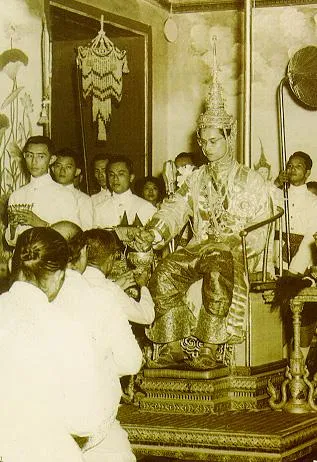 Coronation Day: on May 5, 1950, Bhumibol was formally the King of Thailand at the Grand Palace.