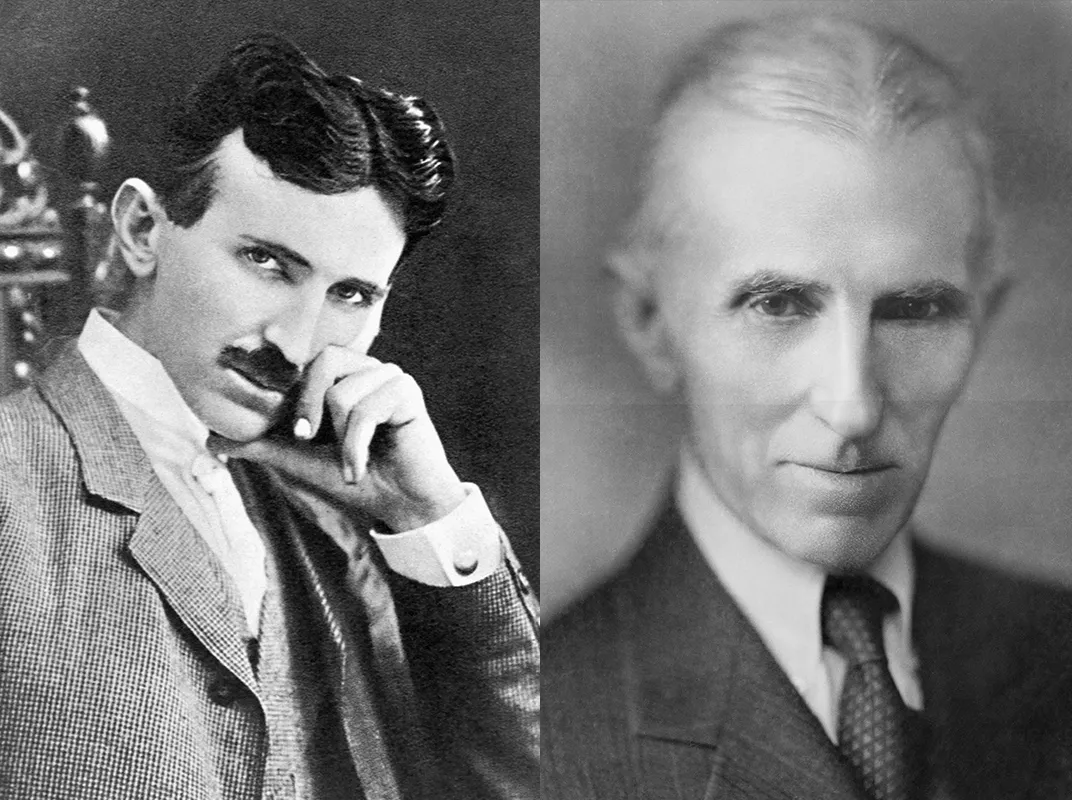 Nikola Tesla Old-Young Compare