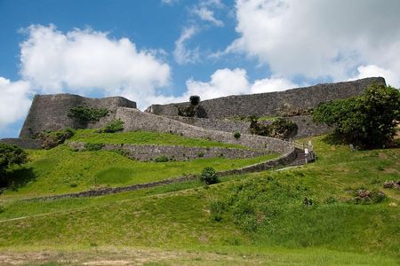 Katsuren Castle in Okinawa, Japan is an unlikely place for a cache of ancient Roman coins. 