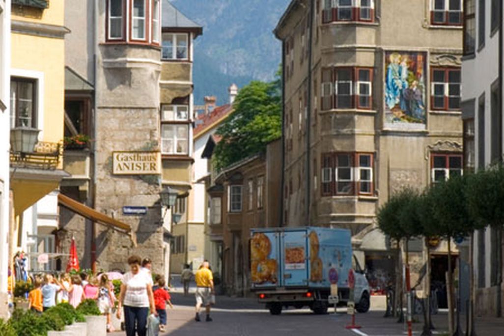 Architecture Hall in Tirol Tyrol Austria