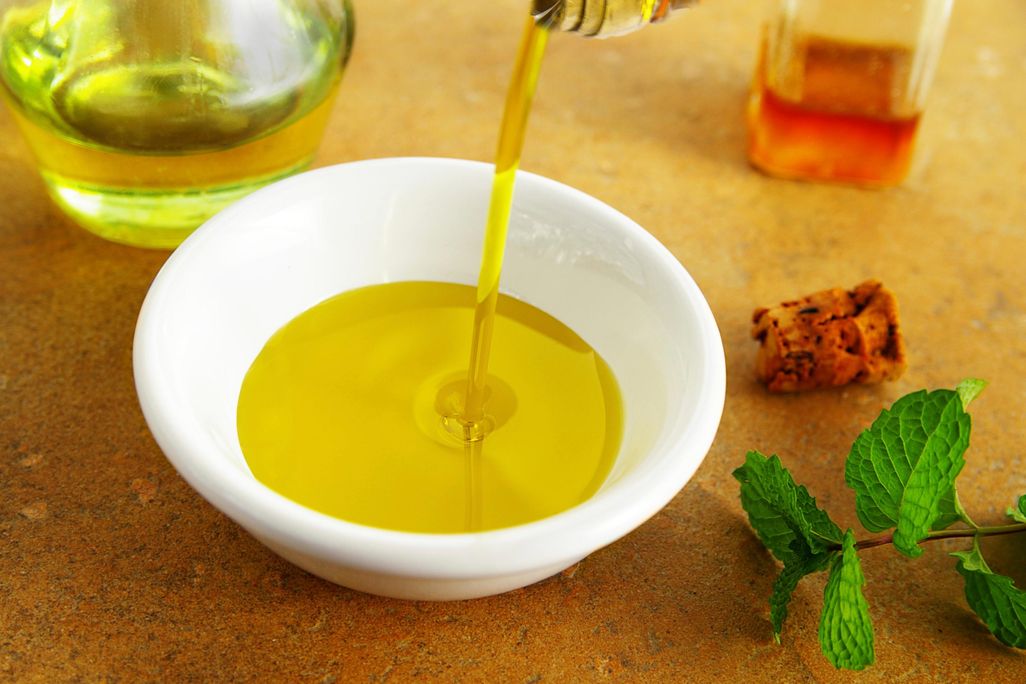 Olive Oil in Bowl