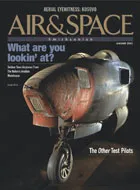 Cover of Airspace magazine issue from January 2001