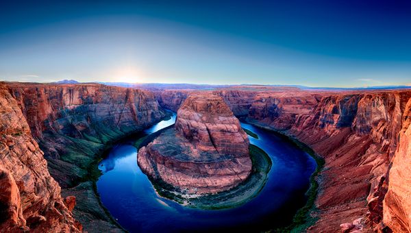 Horseshoe Bend Panorama, Page, Arizona thumbnail